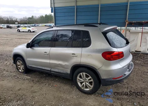 2016 Volkswagen Tiguan S from USA, damaged, VIN WVGAV7AX3GW559507